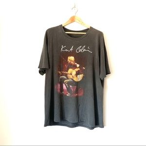 VINTAGE Kurt Cobain Unplugged Shirt Single Stitch